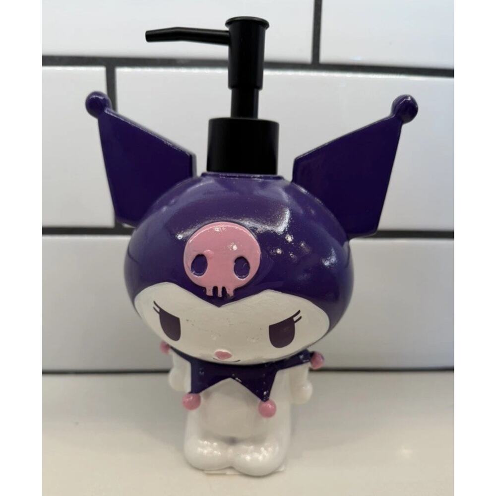 Sanrio Purple Kuromi Soap Lotion Pump Dispenser NEW! Hello Kitty & Friends‎